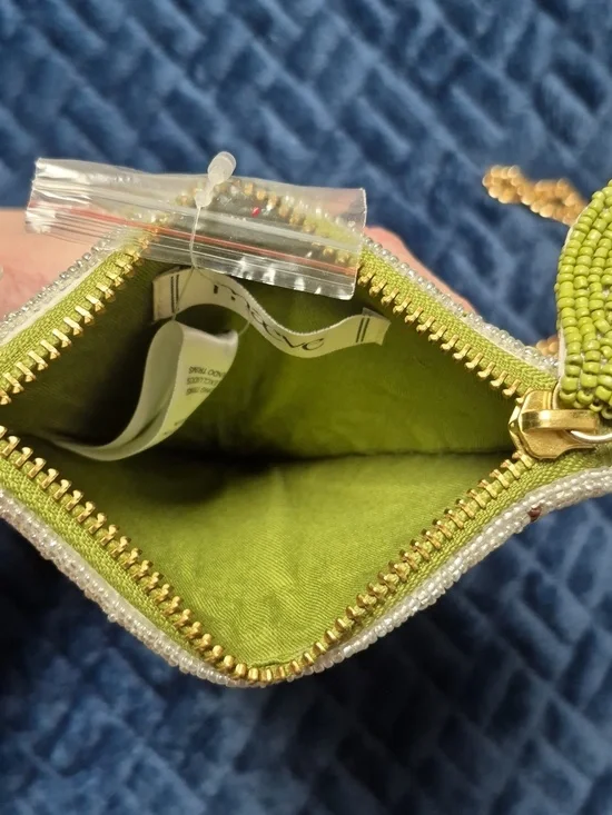 Anthropologie Martini Glass Beaded Icon Crossbody Bag, New With Tags - Picture 11 of 17